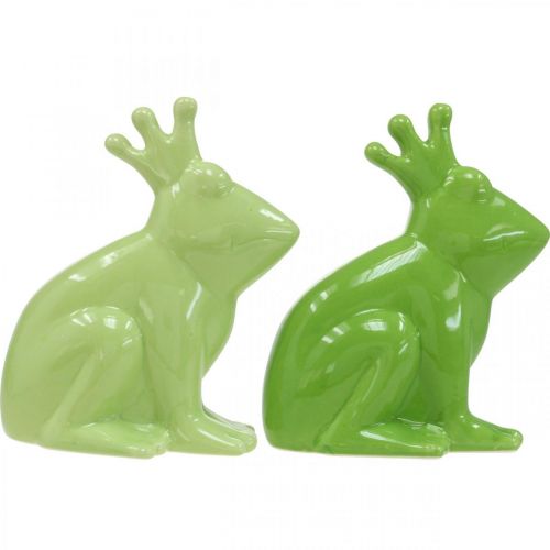 Artikel Dekorativ grodkeramik, grodprinspar sommardekoration 13×8×16cm 2st
