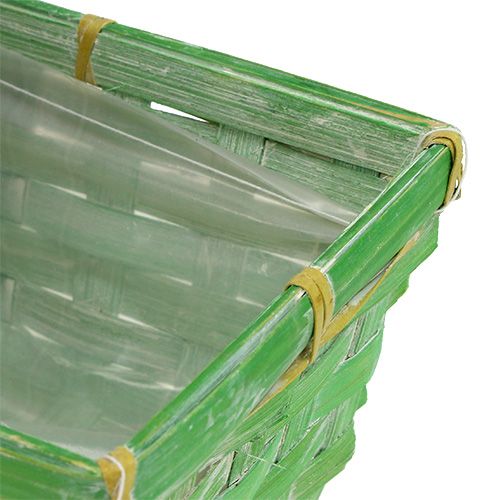 Artikel Vårkorgar fyrkantiga flerfärgade 25x12x9cm 6 st
