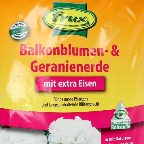 Floristik24 FRUX balkongblomma och pelargonjord 40l
