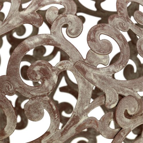 Floristik24 Trädgårdsdekoration, metallbollrost Ø14cm