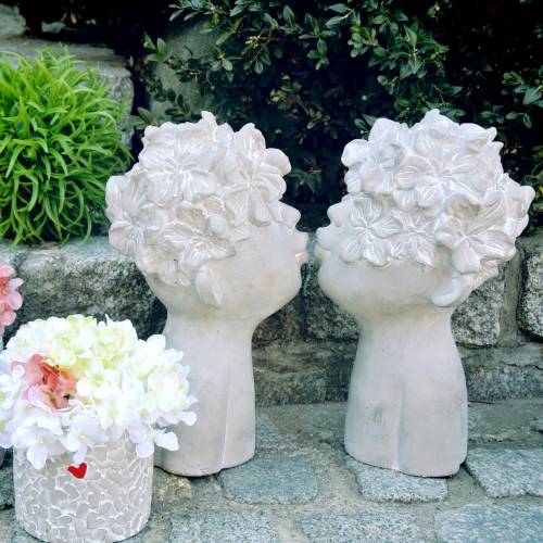 Floristik24 Trädgårdsfigur blommabarn H20cm