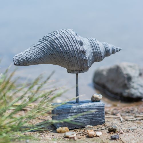 Floristik24 Trädgårdsfigurskal på stativ H30cm