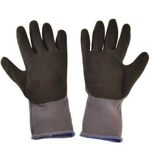 Artikel Trädgårdshandskar Storlek 8 EN 2121X Grå Svart Blå Nylon