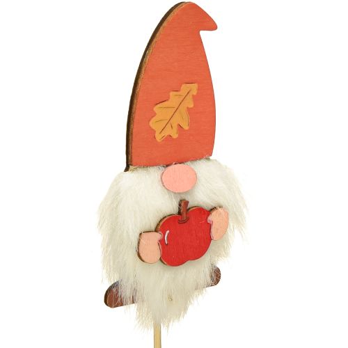 Artikel Trädgårdsstakar Gnome Höstdekoration Trä Assorterad 39cm 8 st