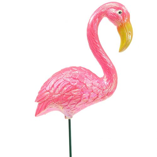 Floristik24 Trädgårdsplugg flamingo rosa 15cm