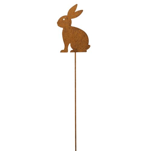 Artikel Trädgårdsstake rost kanin trädgårdsdekoration Påskdekoration 11cm×15cm