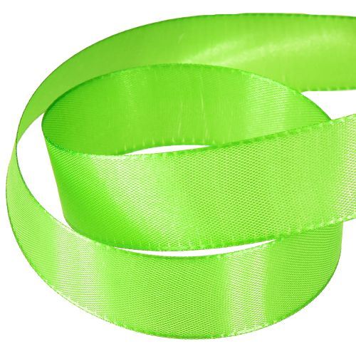 Artikel Present- och dekorationsband ljusgrönt 25mm 50m