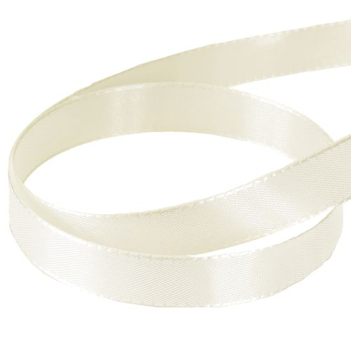 Artikel Present- och dekorationsband taftband krämfärgat 15mm 50m