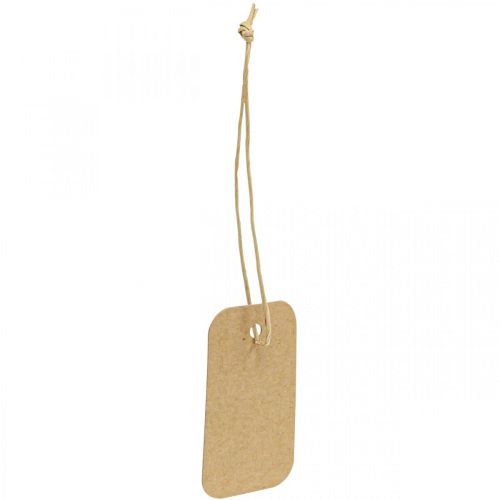 Floristik24 Presentetiketter naturetiketter papper 3,5x6cm 100 st