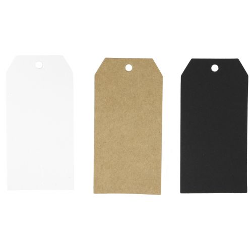 Artikel Presentetiketter dekorativa taggar papper 4×8cm 250 st