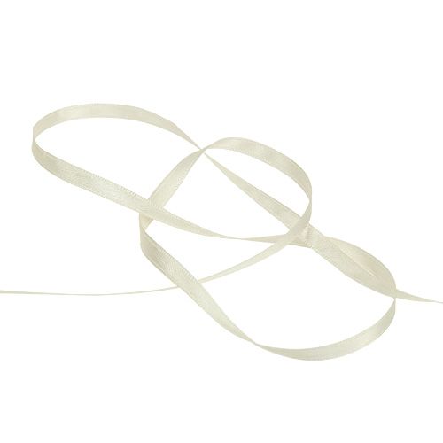 Artikel Presentband krämfärgat dekorativt band taft 6mm x 50m