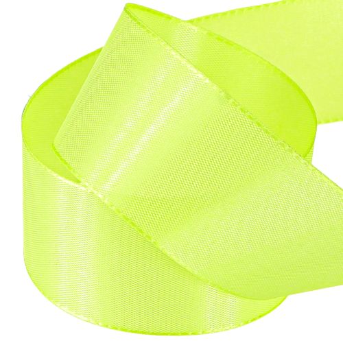 Artikel Presentband dekorativt band kant limegrönt 40mm 50m