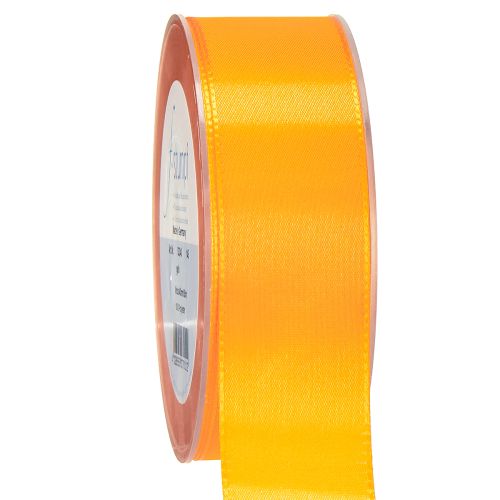 Artikel Presentband dekorationsband orange sidenband 40mm 50m