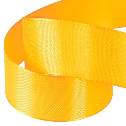 Artikel Presentband dekorationsband orange sidenband 40mm 50m