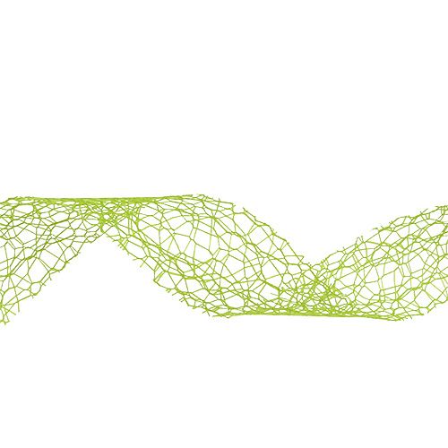 Floristik24 Presentband i grönt 3 cm 10m