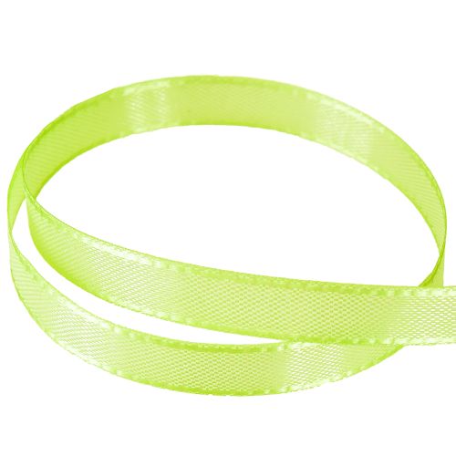 Artikel Presentband limegrönt dekorband satinband 8mm 50m