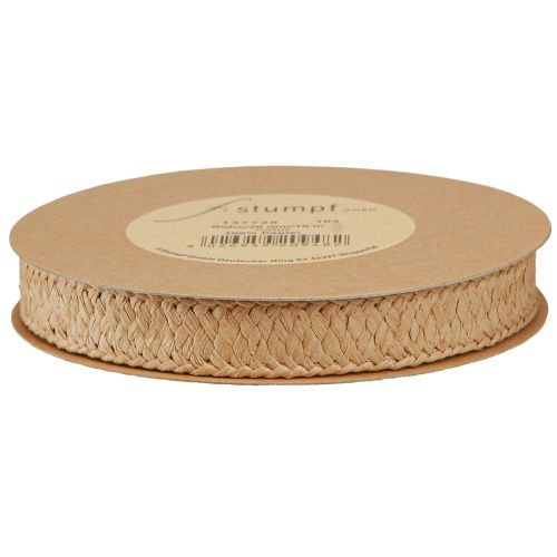 Artikel Presentband pappersflätat naturpappersband 20mm 10m