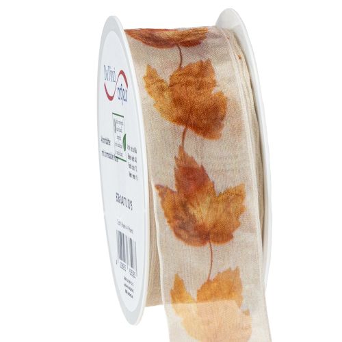 Artikel Presentband kantband höstlönnlöv 40mm 15m
