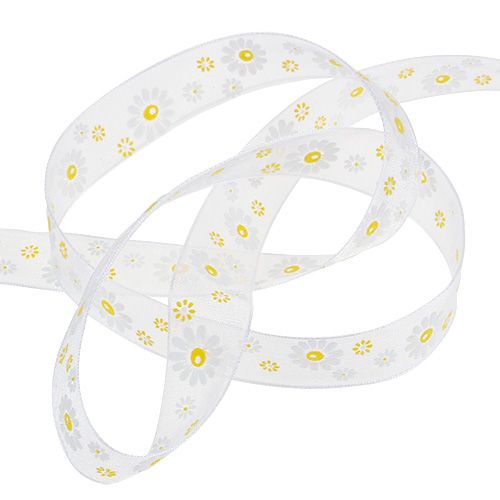 Presentband vit 20mm 20m | Floristik24.se