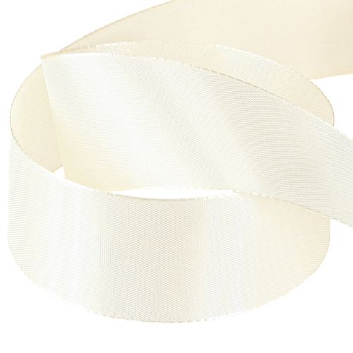 Artikel Presentband och dekorband taftband krämfärgat 40mm 50m