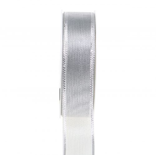 Presentband silver silverband 25mm 25m