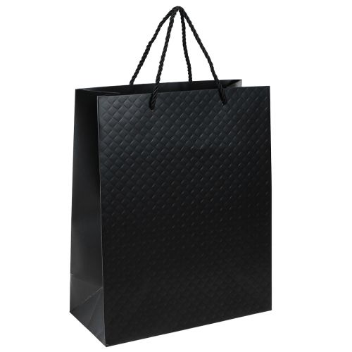 Presentpåse presentpåse svart 26×12×32cm 1 st