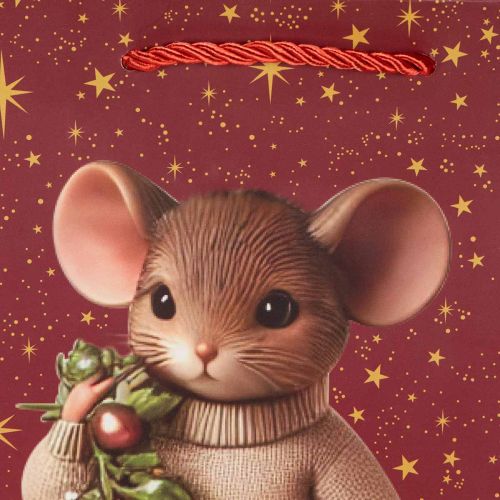 Presentpåse med musmotiv och