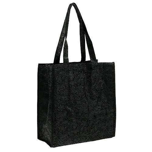 Floristik24 Presentväska svart 30 cm x 33 cm 1 st