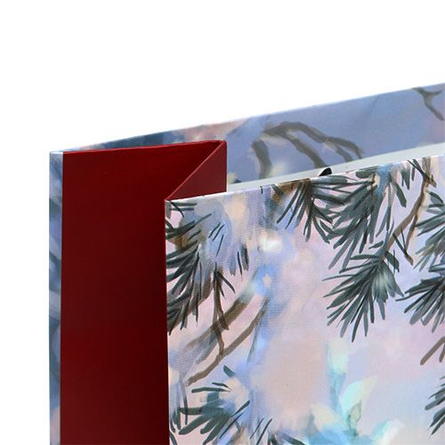 Floristik24 Presentpåse stor snögubbe 25 cm x 34,5 cm 1 st