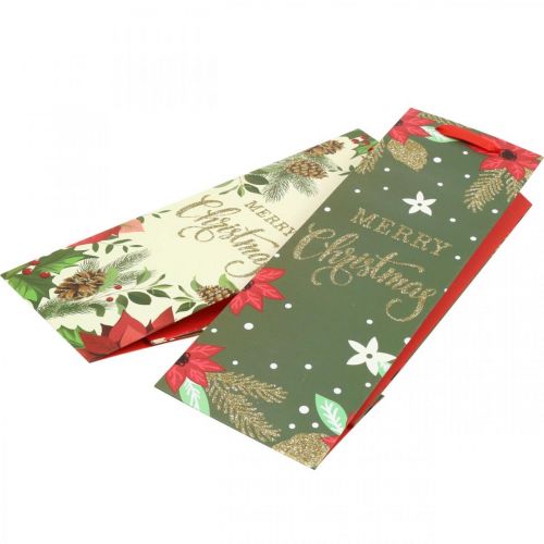 Artikel Presentpåsar Julklappspåse God Jul 12×36cm 2st