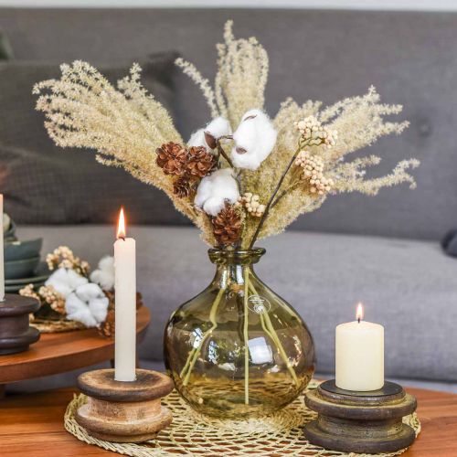 Floristik24 Torkat gräs prydnadsgräs för torr floristisk dekoration natur H55cm