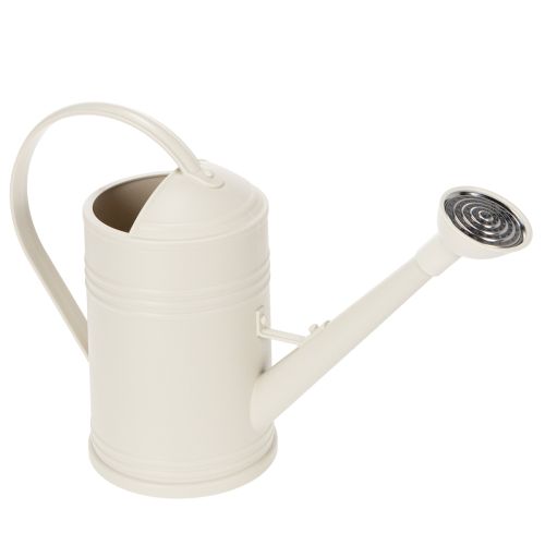 Vattenkanna med avtagbart rosenhuvud. Perfekt för krukväxter och balkonger. Vit. 32 cm.