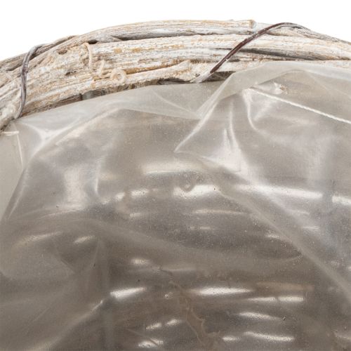 Artikel Dekorativ vattenkanna i smakfull vävd design för elegant heminredning, 26 cm