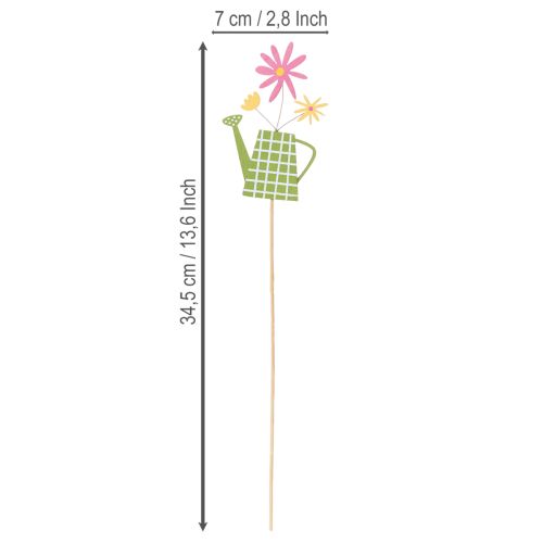 Artikel Vattenkannadekorationer för vårdekoration i trädgården eller blomkrukor (12 stycken)