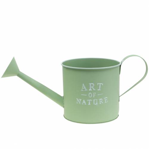 Artikel Blomkruka vattenkanna mintgrön zink Ø16,5cm H17cm