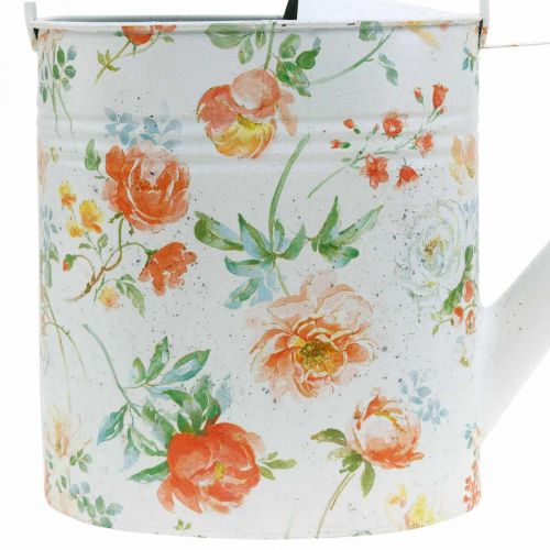 Artikel Dekorativ vattenkanna metall vintage rosor sommar dekoration trädgård H31.5cm