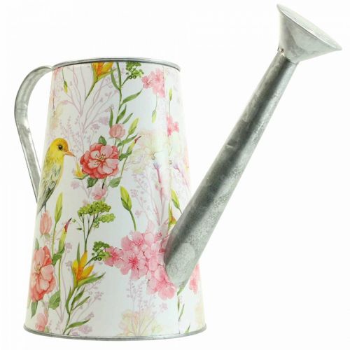Floristik24 Dekorativ vattenkanna metall för plantering, planteringsburk H22cm