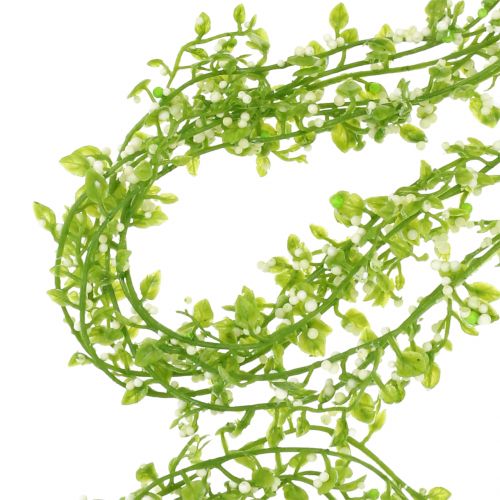 Artikel Växtkrans med bär grön L122cm