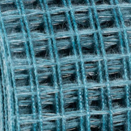 Dekorativt band, rutband, 4,5 cm brett, blått, för pysselprojekt, 10 m | Floristik24.se