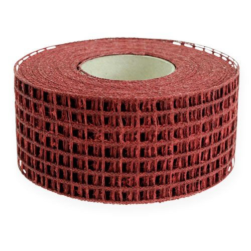 Artikel Mesh tape 4,5cm x 10m Bordeaux