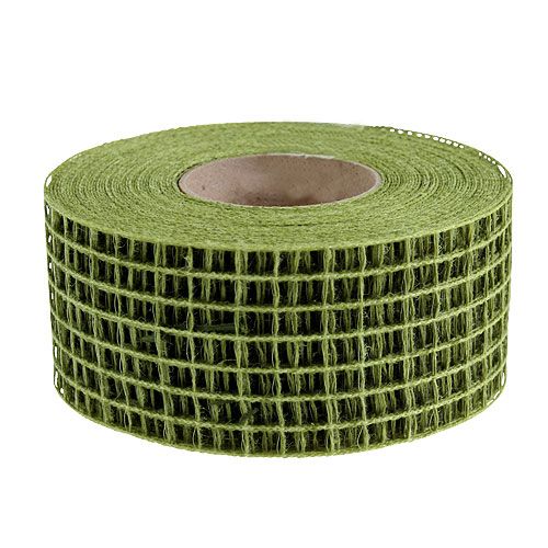 Meshband 4,5 cm x 10 m mossgrönt