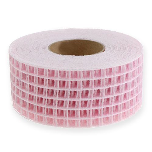 Floristik24 Rasterband 4,5 cm x 10 m rosa