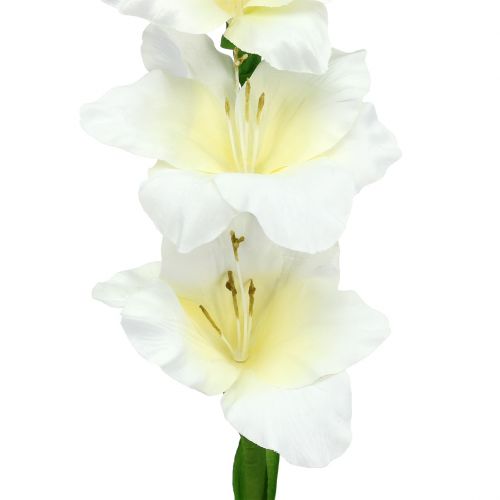 Artikel Gladiolus vit 86 cm konstgjord