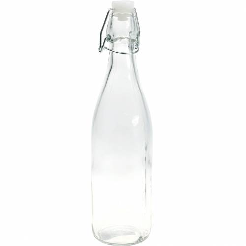 Artikel Dekorativ flaska flaska vas glas ljusstake H27cm 2st