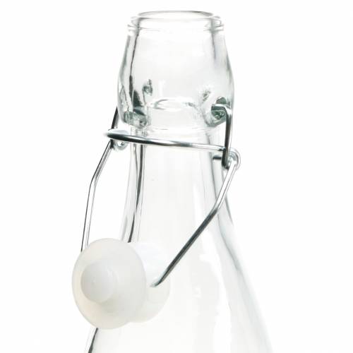 Artikel Dekorativ flaska flaska vas glas ljusstake H27cm 2st