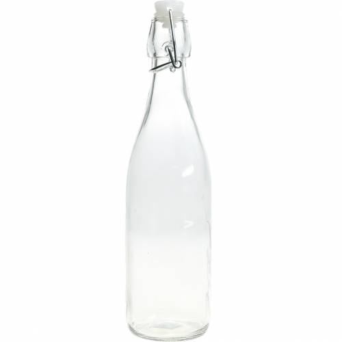 Artikel Dekorativ flaska flaska vas glas ljusstake H27cm 2st