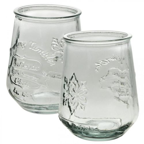 Artikel Dryckesautomatglas med kranset med 4 dricksglas H25,5cm
