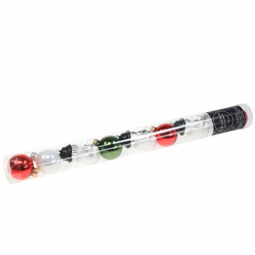 Floristik24 Julgransdekorationer Julkulor snögubbeglas 9st