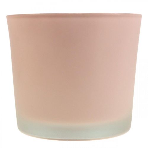 Artikel Blomkruka glaskruka rosa glasbalja Ø14,5cm H12,5cm