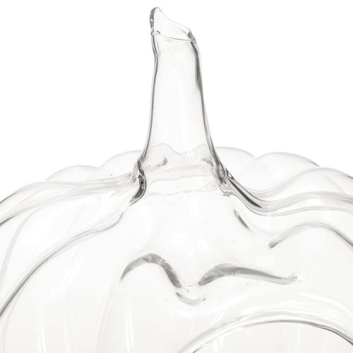Artikel Glaspumpa med öppning, höstdekorationspumpa, klar, Ø21 cm, H20 cm
